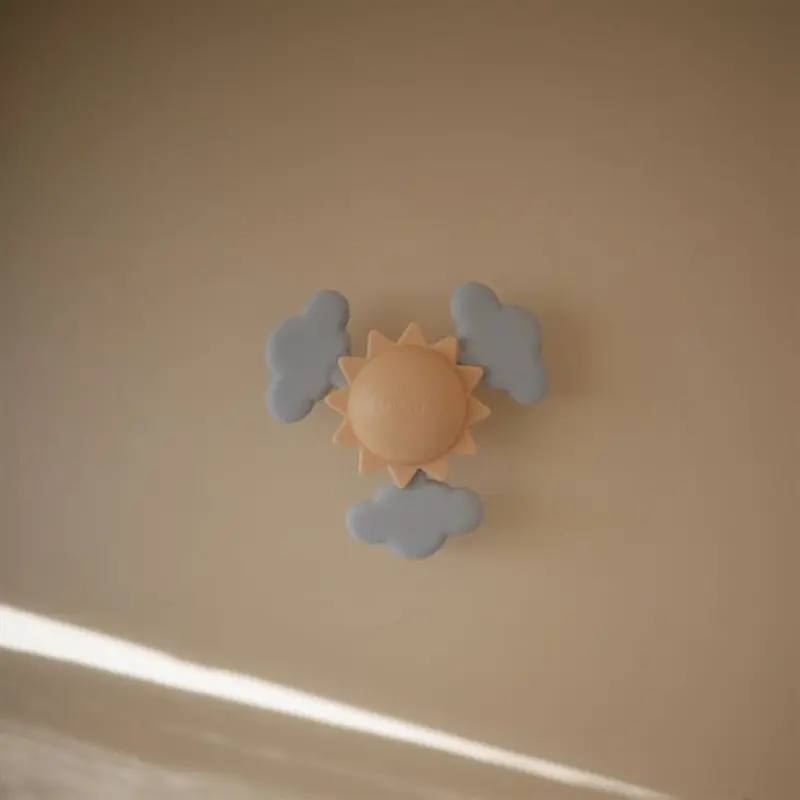 Mushie Sunshine Suction Spinner Legetøj 2