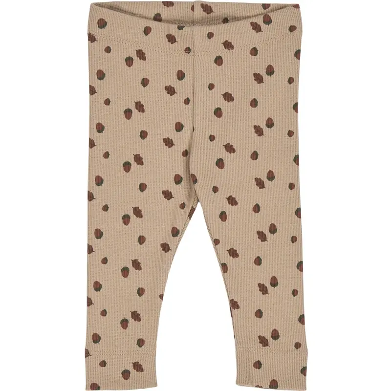 Müsli Beige/ Root/ Deep Green Acorn Bukser Baby 1
