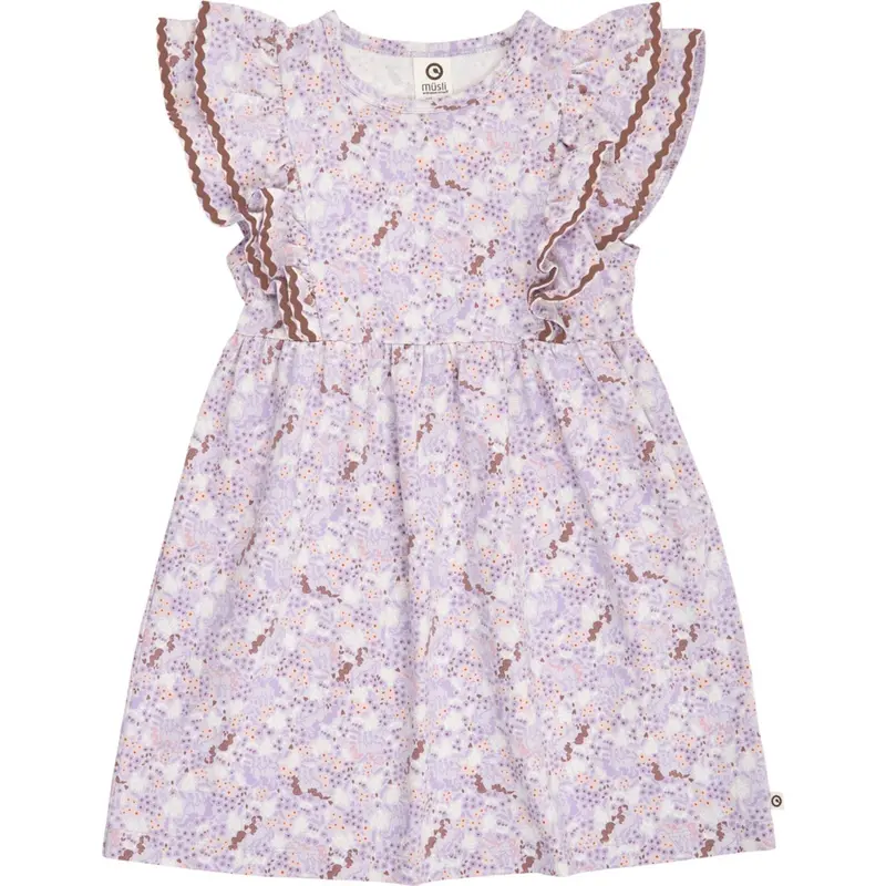 Müsli Bloom/ Tofu/ Pecan Prairie Ruffle S/S Kjole 1