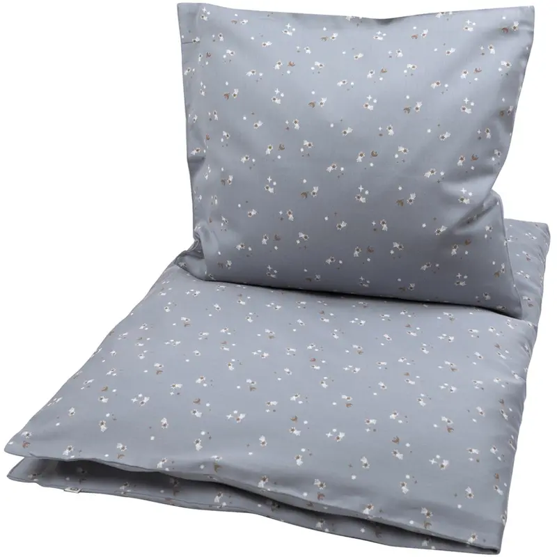 Müsli Jasmin Blue/ Balsam Cream/ Walnut Stars Sengetøj 1