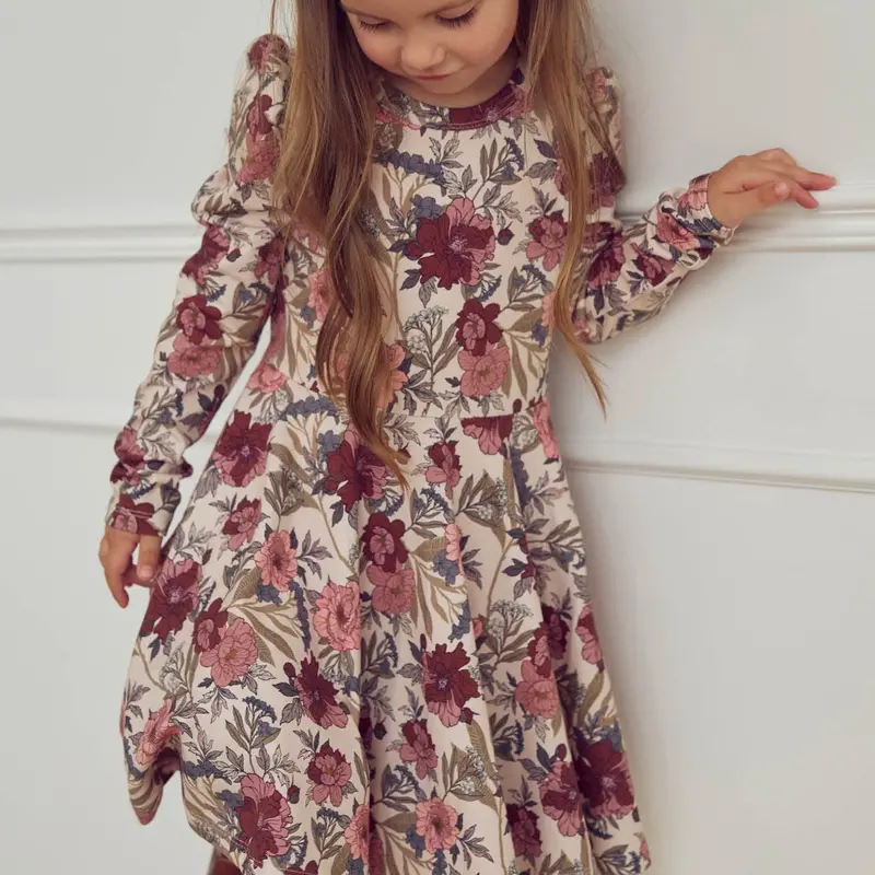 Müsli Nightingale/ Root/ Nostalgia Rose Bliss L/S Swing Kjole 2