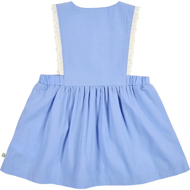 Müsli Shell Blue Spring Pinafore Kjole Baby 4