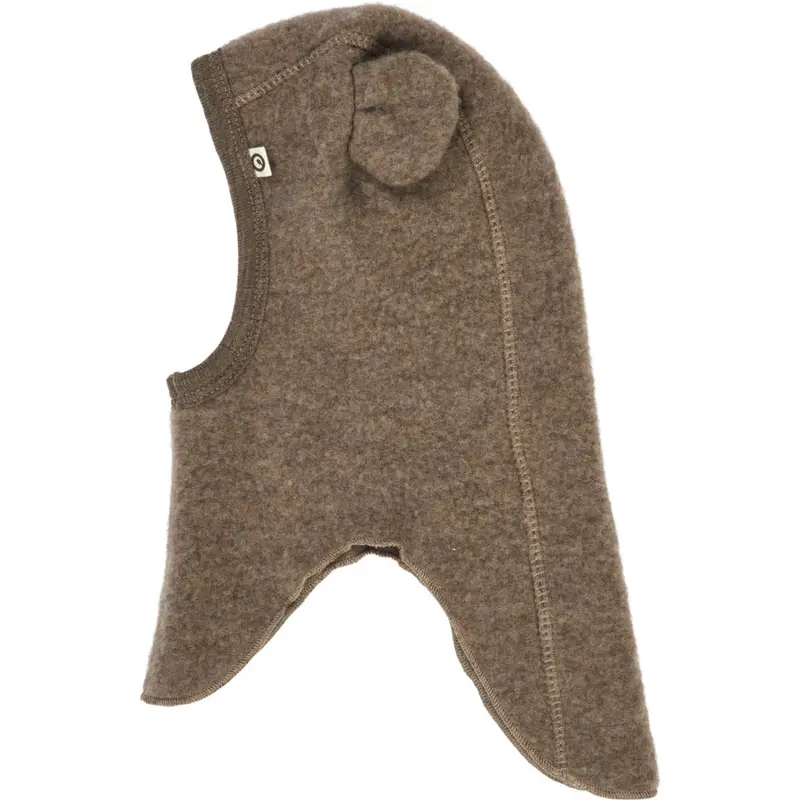 Müsli Walnut Melange Woolly Fleece Bjørn Elefanthue 1