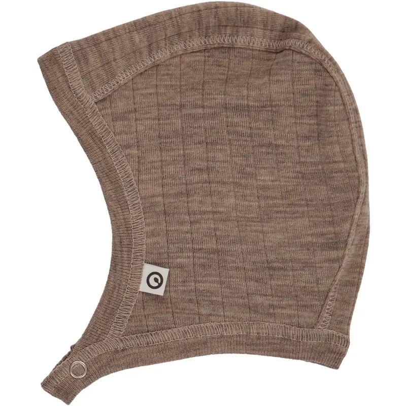 Müsli Walnut Melange Woolly Rib Babyhjelm 1