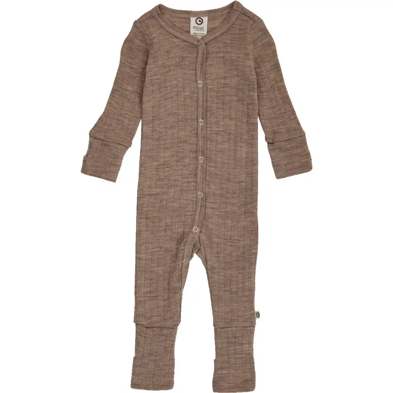 Müsli Walnut Melange Woolly Rib Heldragt 1