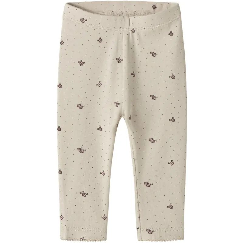 Name It Almond Milk Nbfhitta Leggings 1