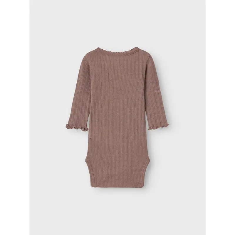 Name It Antler Nbfwossa Wo/Si Rib Ls Body 3