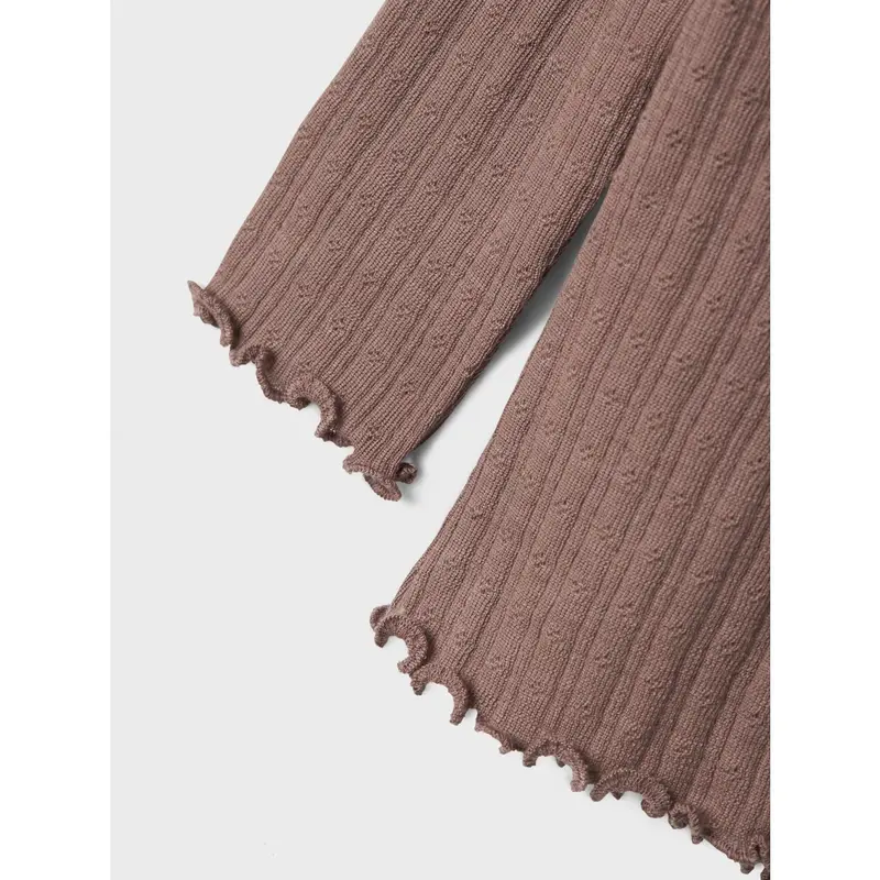 Name It Antler Nmfwossa Wo/Si Rib Ls Top 2