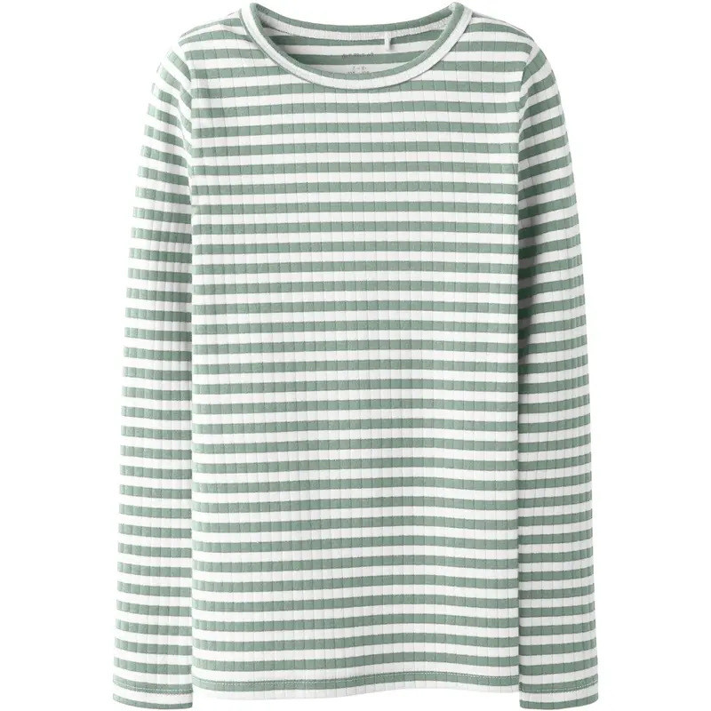 Name It Aqua Foam W. Cloud Dancer Nkfsuraja Xsl Ls Top Noos 1