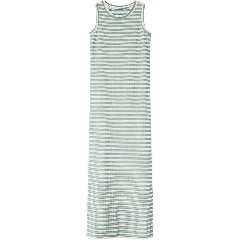 Name It Aqua Foam W. Cloud Dancer Nkfsuraja Xsl Sl Maxi Kjole Noos 1