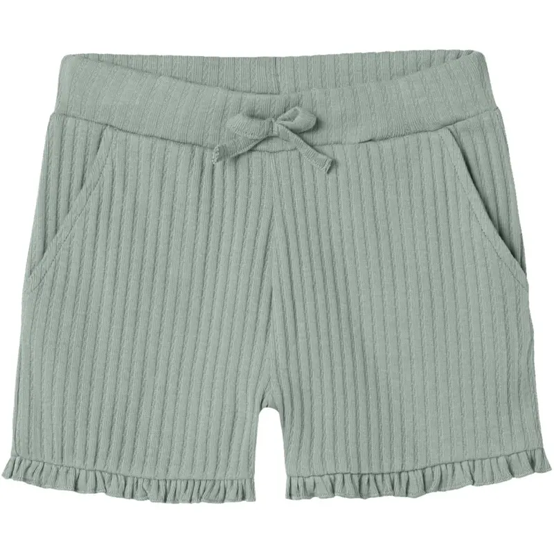 Name It Aqua Gray Jessia Shorts 1