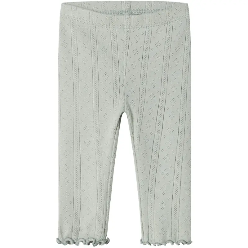 Name It Aqua Gray Jsilke Leggings 1