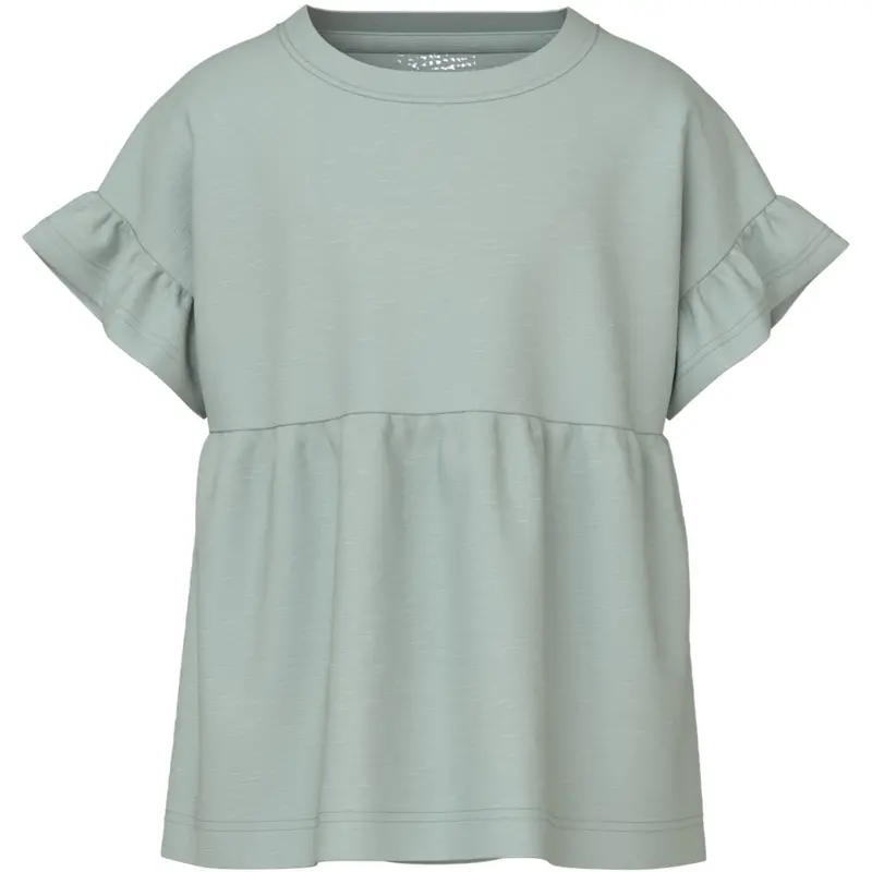 Name It Aqua Gray Vavina Top 1