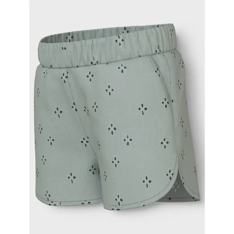 Name It Aqua Gray Violeta Shorts 2