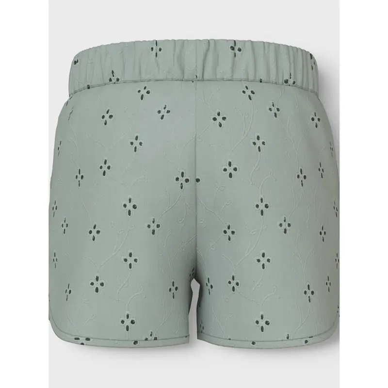Name It Aqua Gray Violeta Shorts 3
