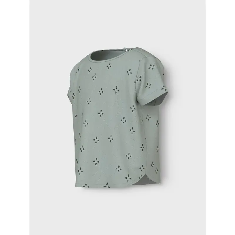 Name It Aqua Gray Violeta T-Shirt 2