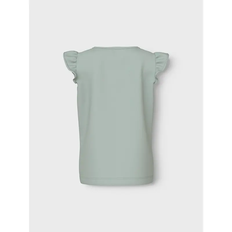 Name It Aqua Gray Yellow Flower Vayana Capsl Top 3