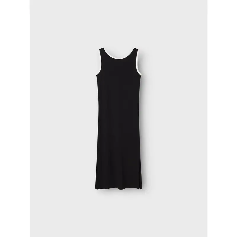 Name It Black Jally Slim Long Kjole 4