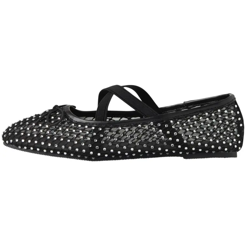 Name It Black Kalua Ballerina Sko 1