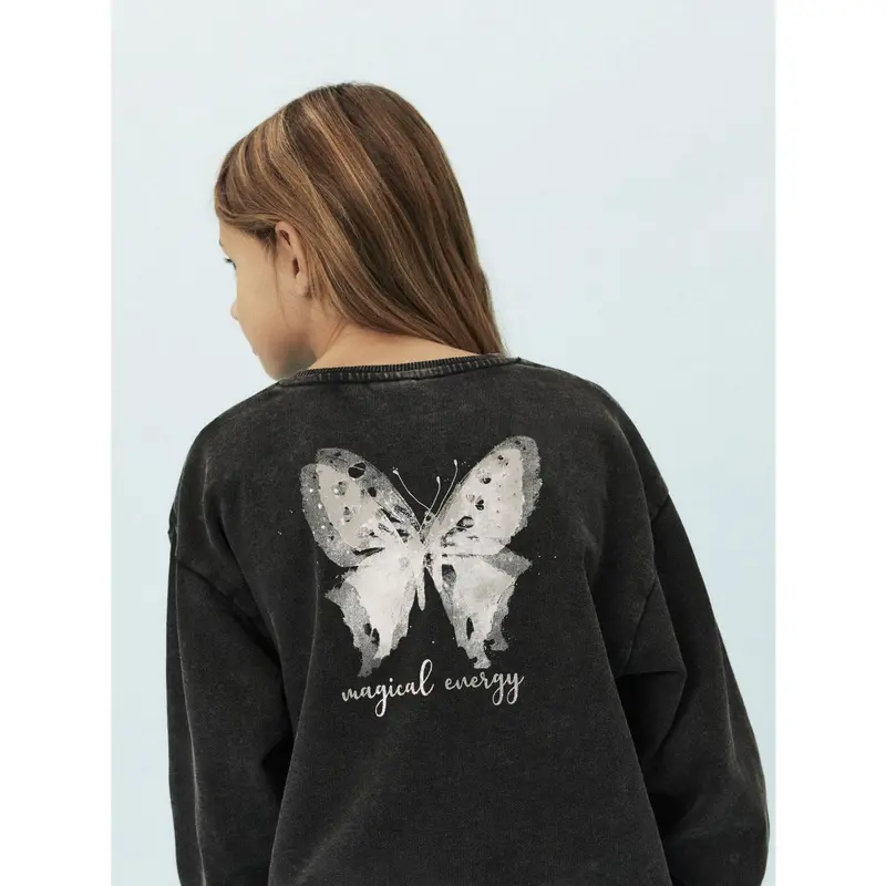 Name It Black Liva Sweatshirt 3