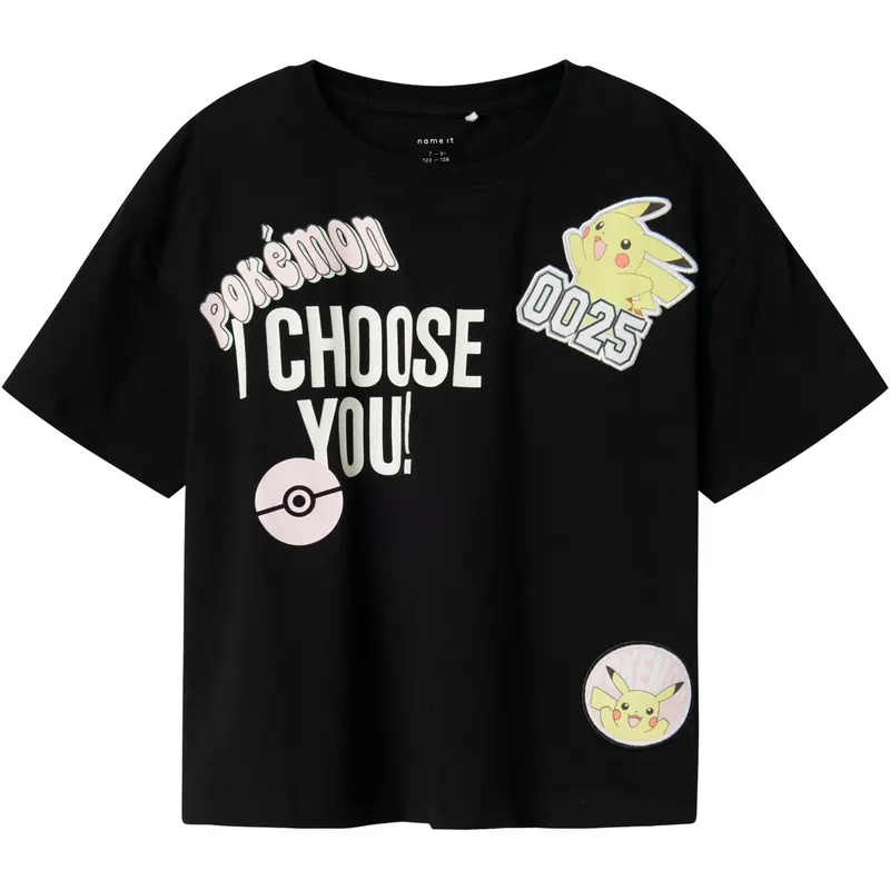 Name It Black Morana Pokemon T-Shirt 1