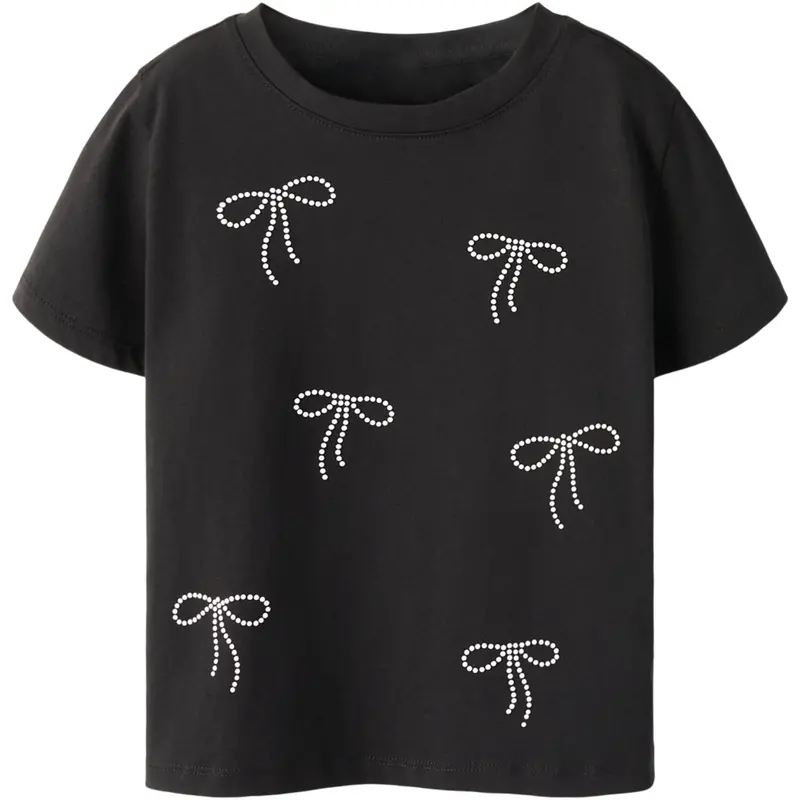 Name It Black Nkfluelle Ss Nreg Top 1