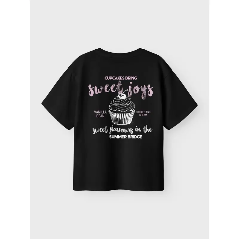 Name It Black Nkfneata Ss Nreg Top 2