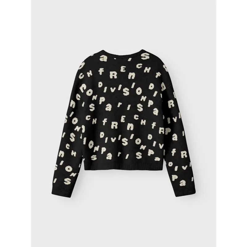 Name It Black Nkfoline Ls Strik Bf 2