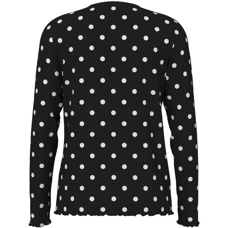 Name It Black Nkfsallie Ls Top 2