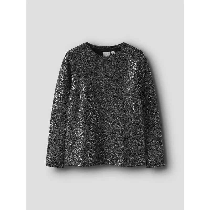 Name It Black Nkfsura Ls Top 3