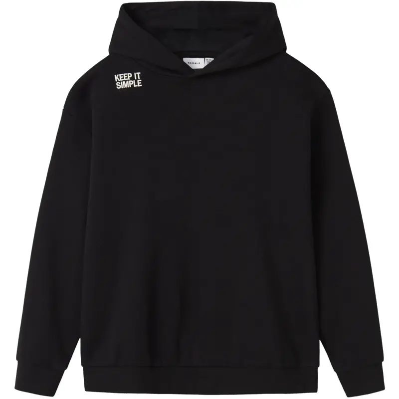 Name It Black Nkmbronx Ls Rlx Swe Bru Wh Bf 1