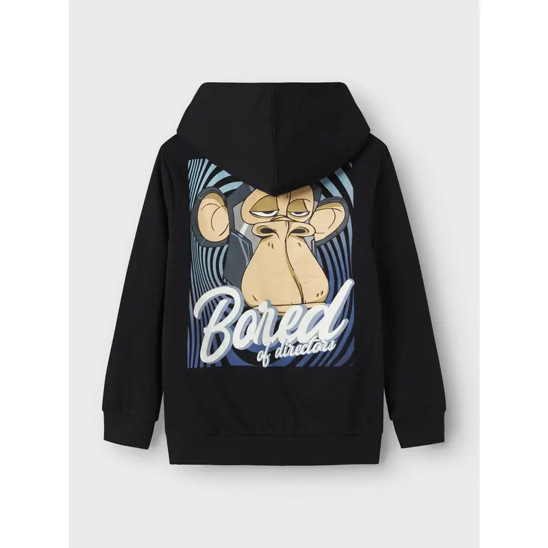 Name It Black Nkmjokum Bod Nreg Sweat Wh Unb Sky 3