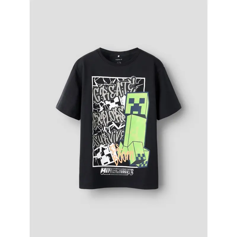 Name It Black Nkmmase Minecraft Ss Nreg Top Noos Bfu 3