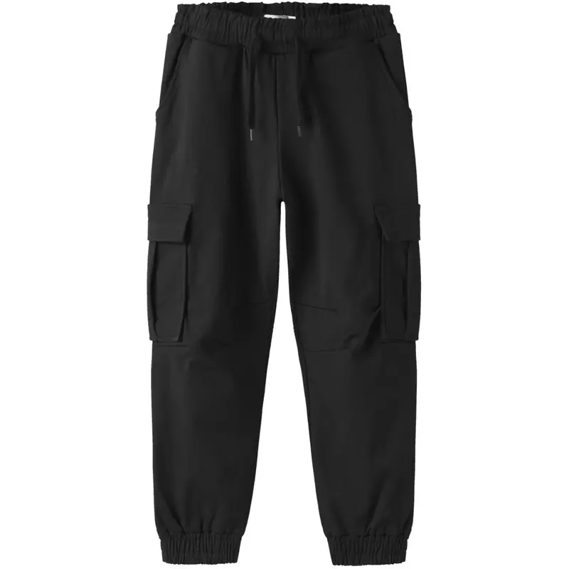 Name It Black Nkmskoma Rlx Cargo Sweat Bukser Bru 1