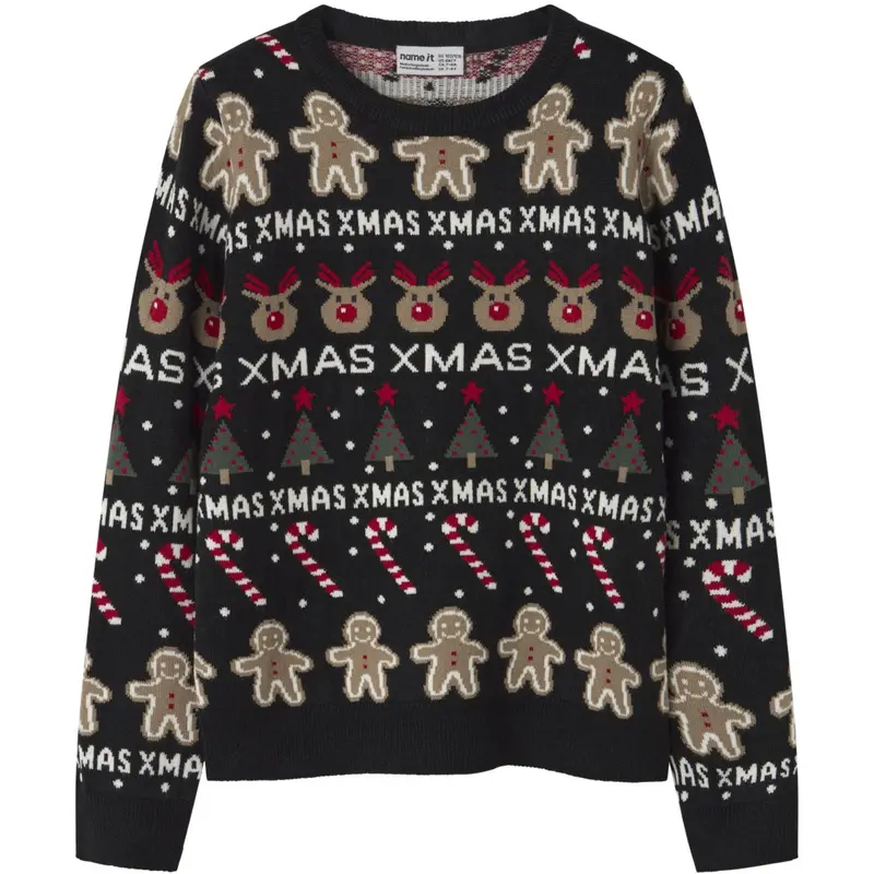 Name It Black Nknrasko Ls Strik Box 1