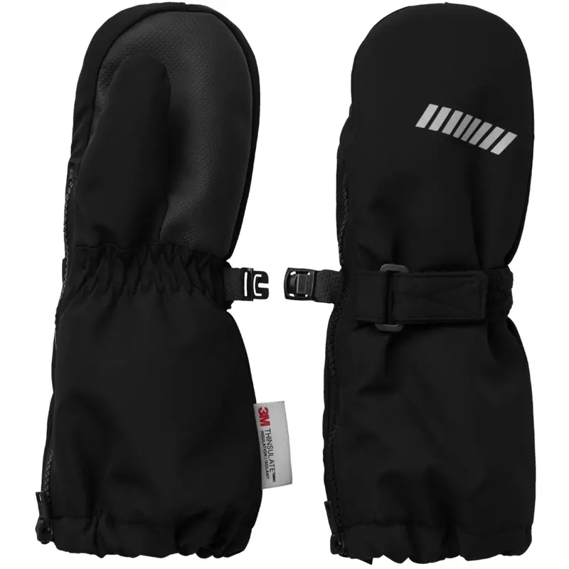 Name It Black Nmnsnow10 Vante W Uld 3Fo Noos 1