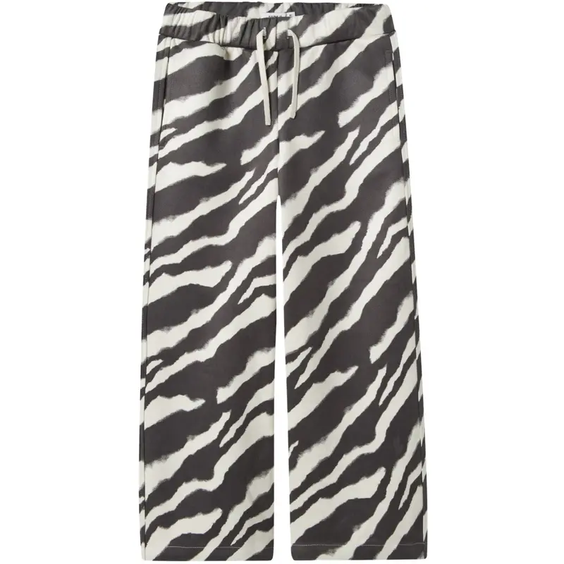 Name It Black Zebra Nkfofelias Wide Bukser 1