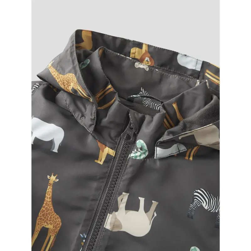 Name It Blackened Pearl 5 Safari Nmmmax Jakke Li Aop Noos 2