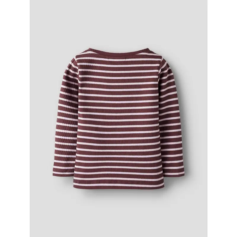 Name It Bleached Mauve Andorra Nmfkattie Ls Slim Top 2