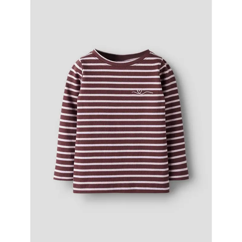 Name It Bleached Mauve Andorra Nmfkattie Ls Slim Top 3