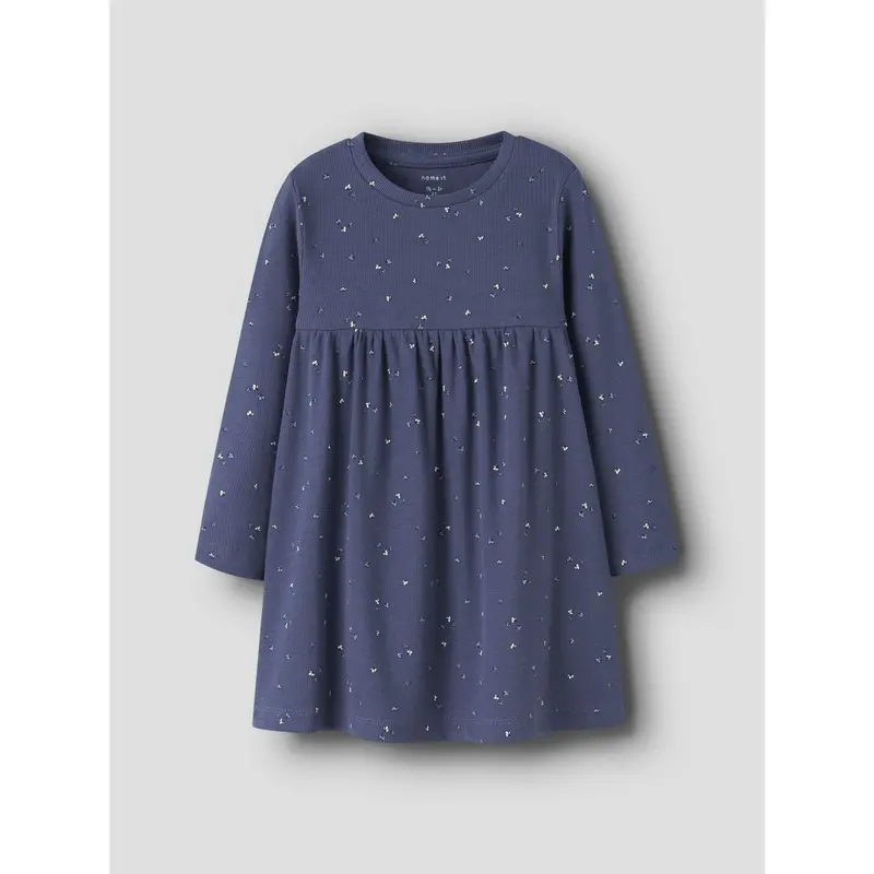 Name It Blue Indigo Nmfnelia Ls Kjole Pb 3