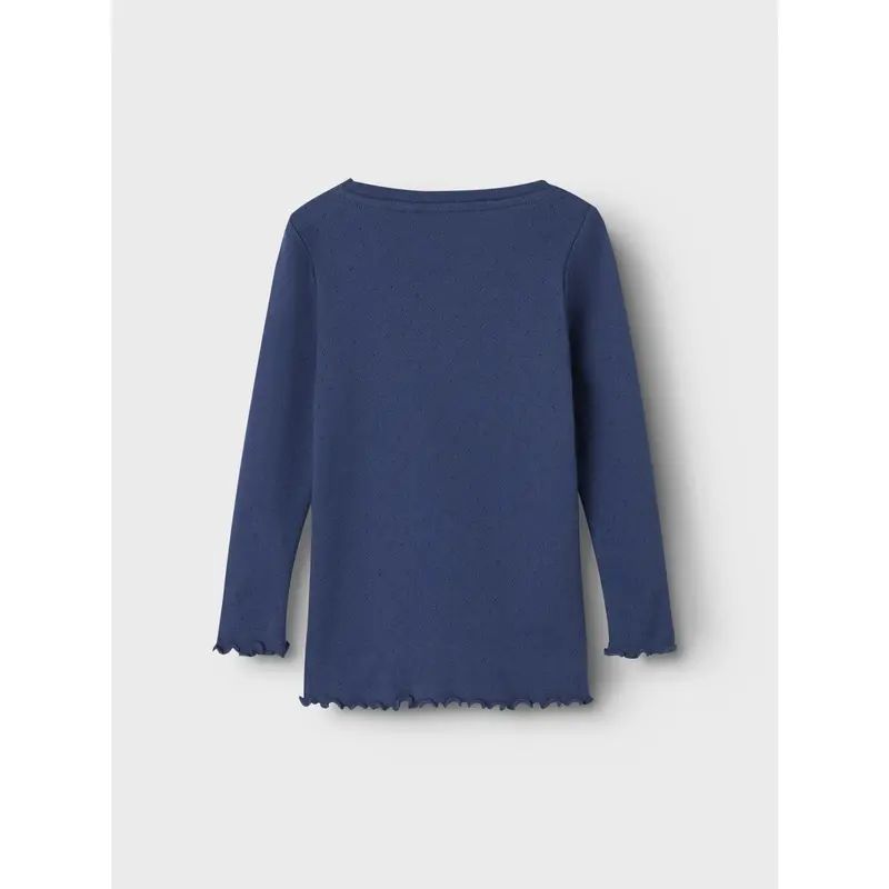 Name It Blue Indigo Nmfnimma Ls Slim Top Pb 3