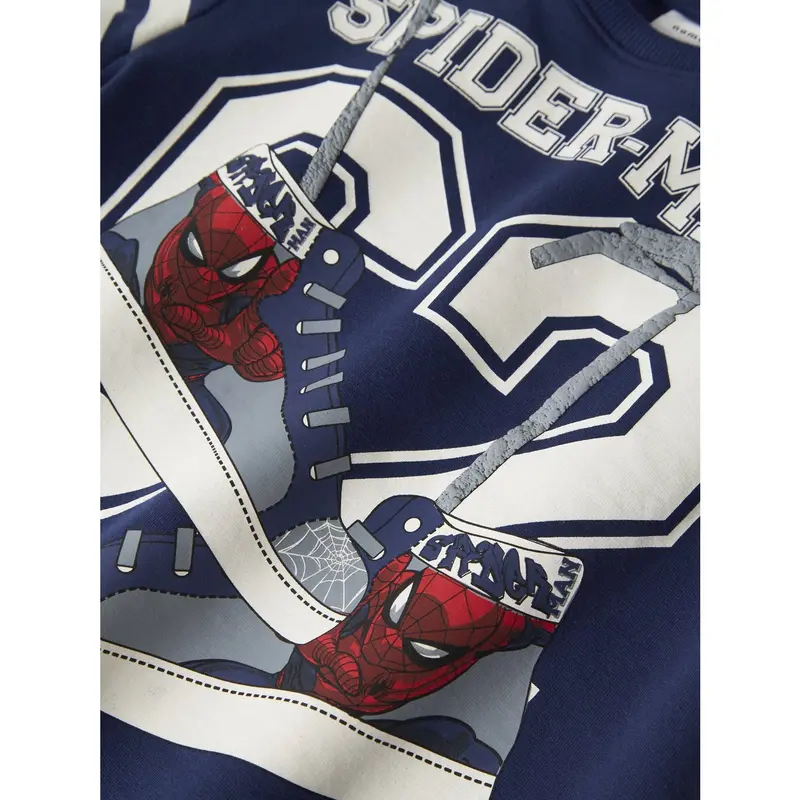 Name It Blueprint Nmmadam Spider Nreg Sweat Bru Mar 2