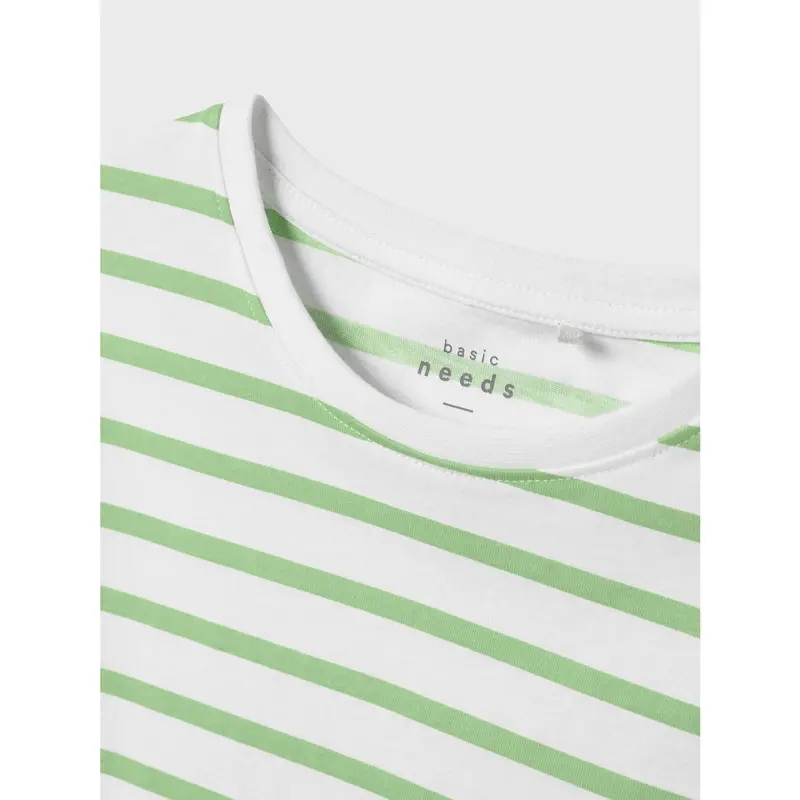 Name It Bright White Arcdian Green Nkfvitanni Ss Kort Rlx Top 2