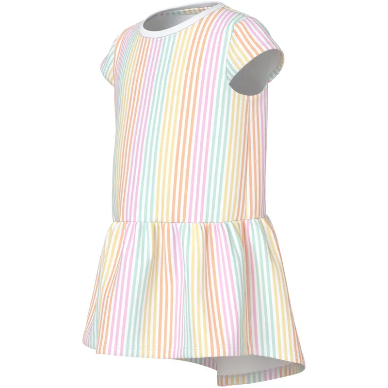 Name It Bright White Cool Stripe Nmfvigga Capsl Kjole F1 Noos 3