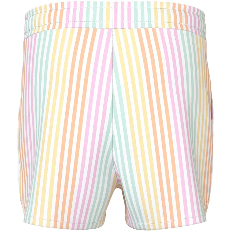 Name It Bright White Cool Stripe Nmfvigga Shorts F1 Noos 2