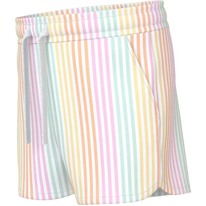 Name It Bright White Cool Stripe Nmfvigga Shorts F1 Noos 3