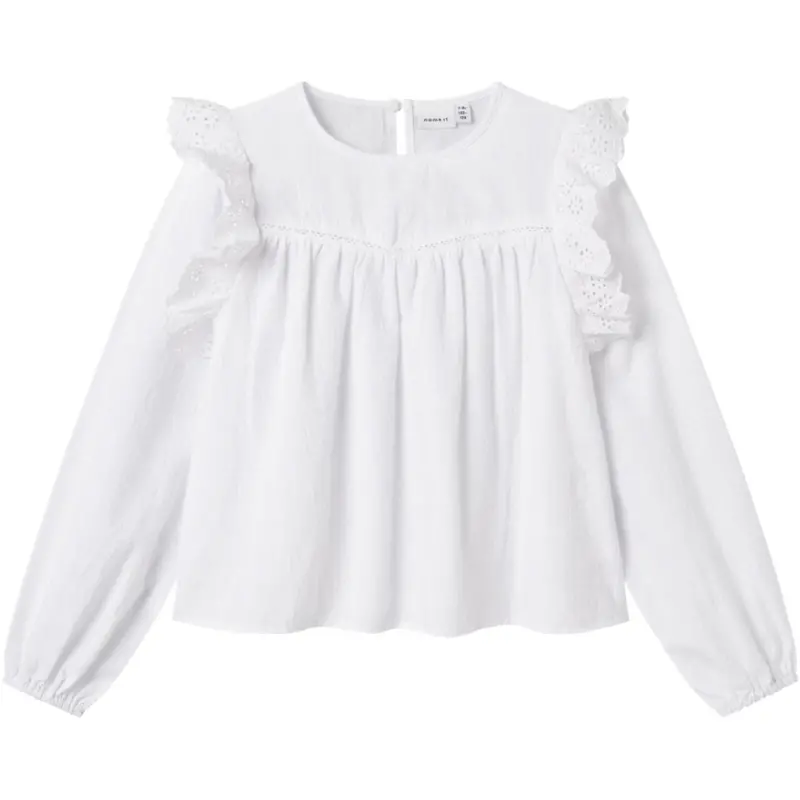 Name It Bright White Kanya Skjorte 1