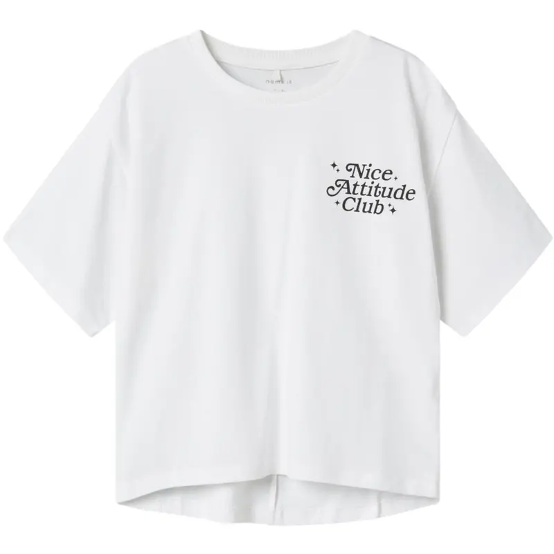 Name It Bright White Lione Regular T-Shirt 1
