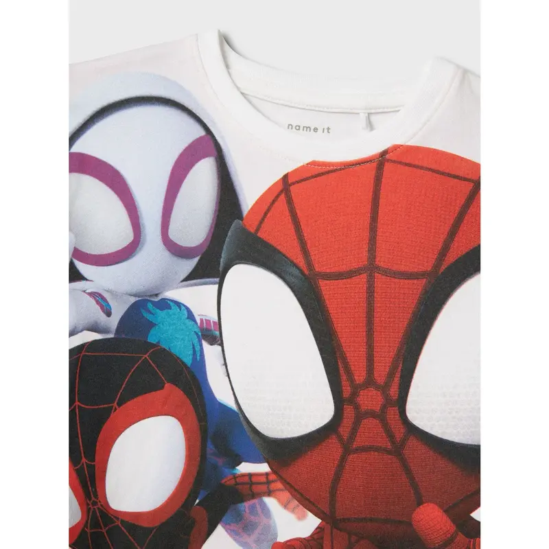 Name It Bright White Mario Spidey Regular T-Shirt 2